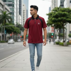 ZYAVOLX Printed Drop shoulder T-shirt
