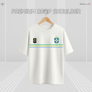 Z’YAVOLX Premium Brazil FIFA World Cup - 2026 Drop Shoulder T-Shirt