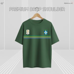 Z’YAVOLX Premium Brazil FIFA World Cup - 2026 Drop Shoulder T-Shirt
