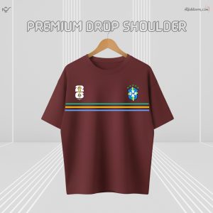 Z’YAVOLX Premium Brazil FIFA World Cup - 2026 Drop Shoulder T-Shirt
