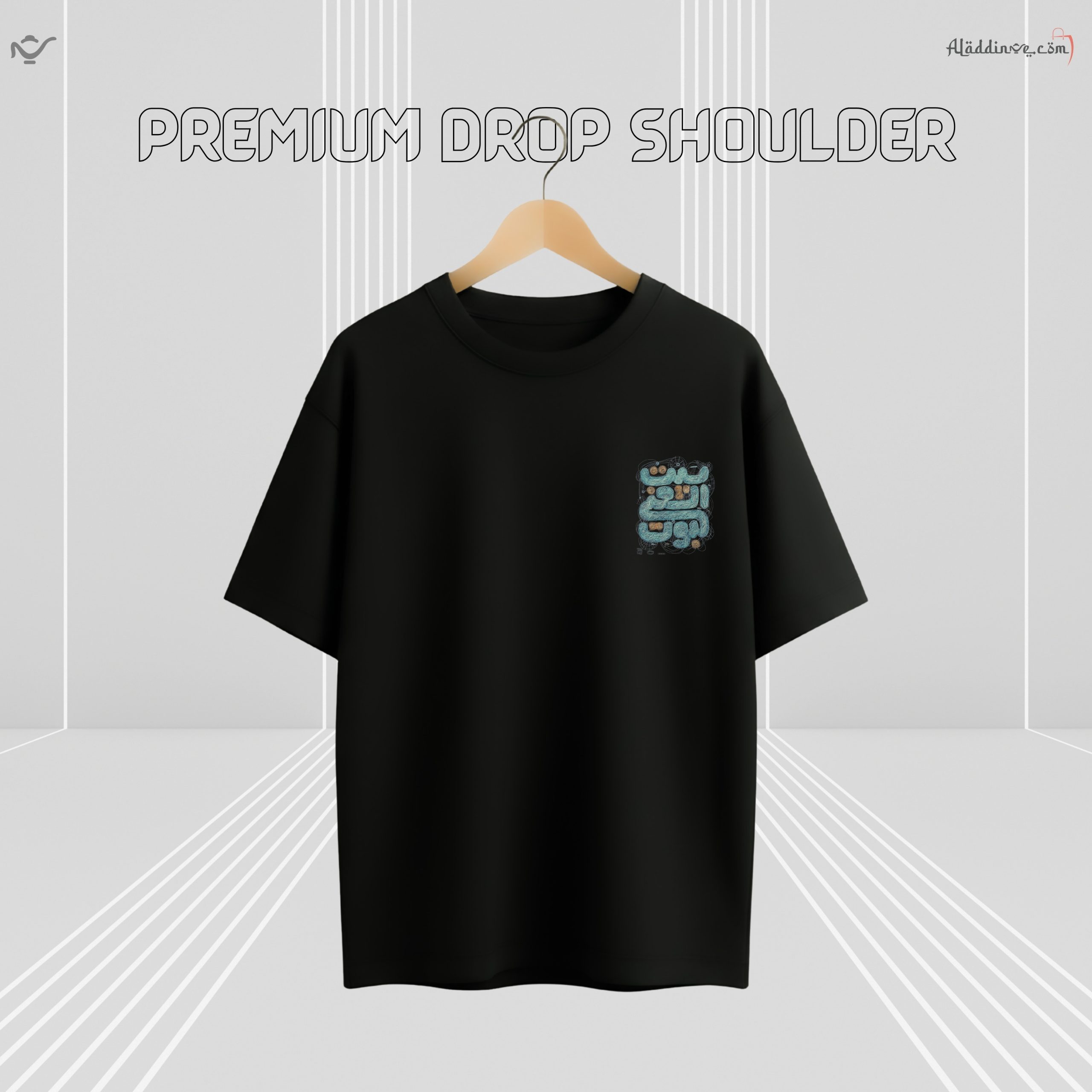 Z’YAVOLX Premium Abstract Verse Drop Shoulder T-Shirt