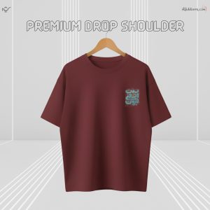 Z’YAVOLX Premium Abstract Verse Drop Shoulder T-Shirt