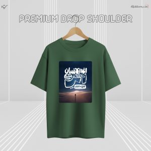 Z’YAVOLX Premium Midnight Solitud Drop Shoulder T-Shirt