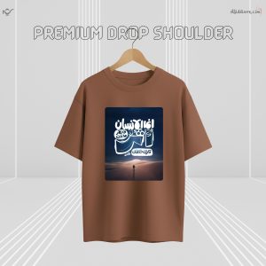 Z’YAVOLX Premium Midnight Solitud Drop Shoulder T-Shirt
